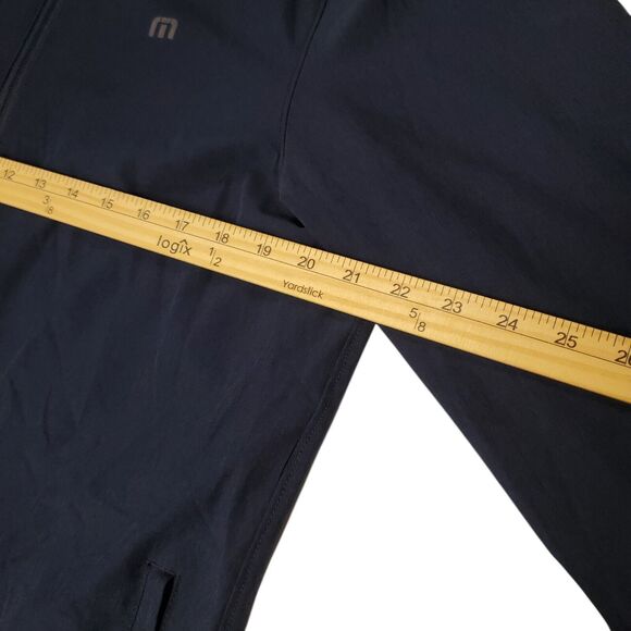 TRAVIS MATHEW Jacket Mens Medium Navy Blue Full Zip Golf Windbreaker Athleisure - Picture 4 of 11